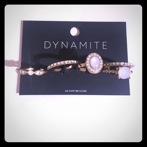 Stackable Rings from Dynamite